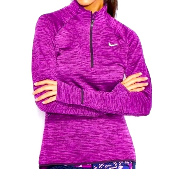 Nike Sphere Element Women’s Dri-Fit Purple Long Sleeve Athletic Sweatshirt XS - Picture 8 of 8